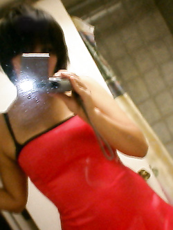 Autofoto di belle ragazze