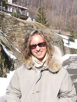 Foto amatoriali ragazza bionda olandese