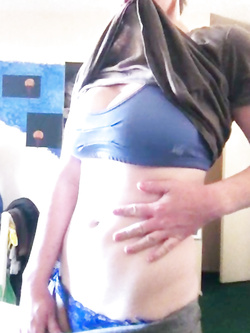 Foto di una ragazza alternativa