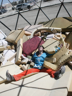 Foto di una ragazza alternativa