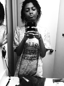 Selfie di una super figona mulatta