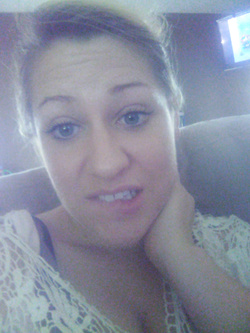 Selfie di una porcona americana