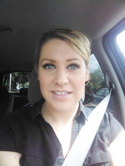 Selfie di una porcona americana