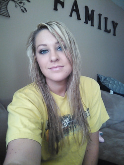 Selfie di una porcona americana