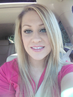 Selfie di una porcona americana