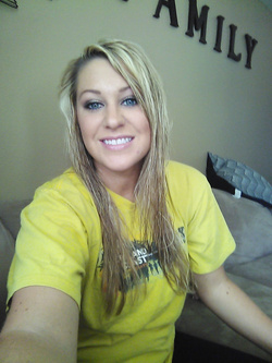 Selfie di una porcona americana