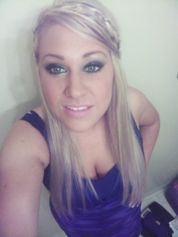 Selfie di una porcona americana