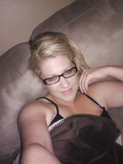 Selfie di una porcona americana