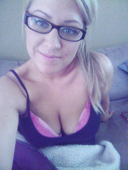 Selfie di una porcona americana