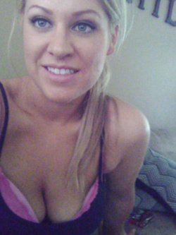 Selfie di una porcona americana