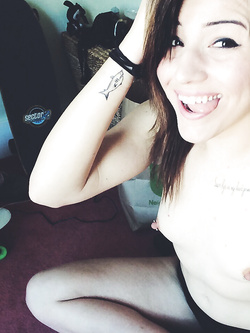 Selfie hot di una bella figa