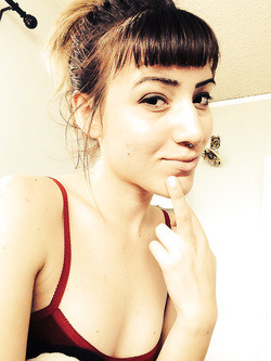 Selfie hot di una bella figa