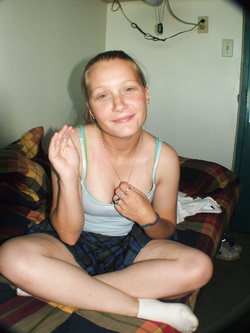 Troietta norvegese esibizionista