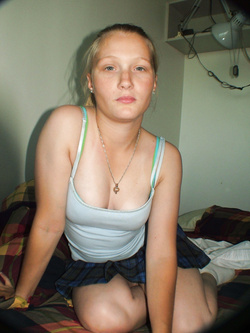 Troietta norvegese esibizionista