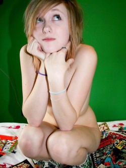 Foto di una teen esibizionista