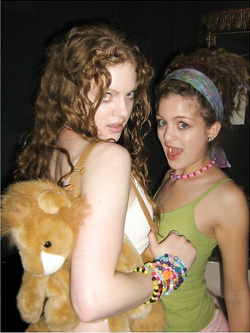 Foto di due ragazze lesbiche canadesi