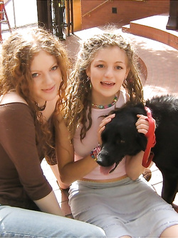 Foto di due ragazze lesbiche canadesi