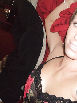 Foto di una cheerleader tettona