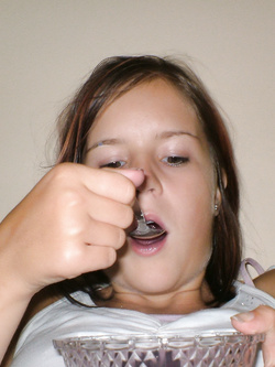 Foto hot di una giovane porca