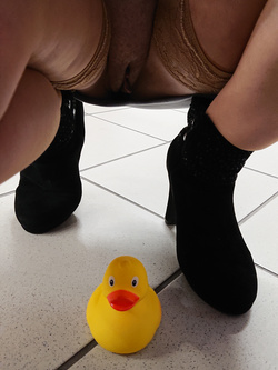 Shopping senza mutande