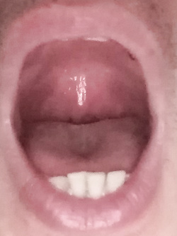 La mia bocca piena di nettare caldo