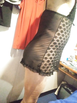 Eccitato di indossare intimo