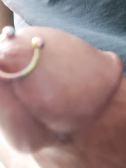 cazzo con il piercing