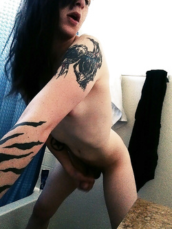 In webcam con la porcellina transessuale