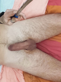 I selfie di mio marito che mi invia.....