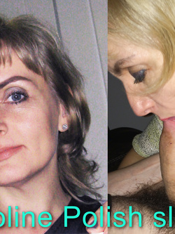 Carmen Polish slut Before and after