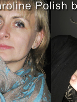 Carmen Polish slut Before and after