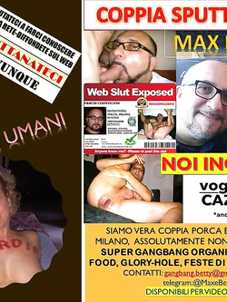 Max e Betty coppia sputtanata in rete con lui Cornuto e Froc