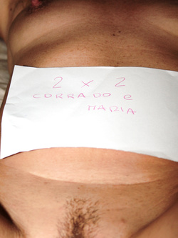 Presentazione di Corrado e Maria assiene