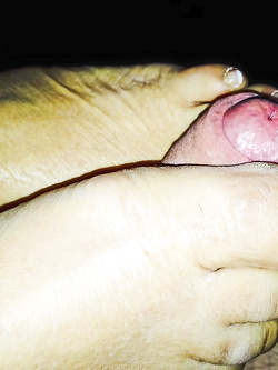 Footjob di ex