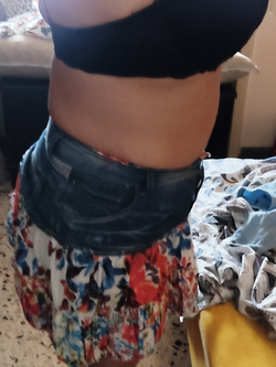 matura 63 anni sul balcone porca