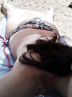 L’amante porcellina al mare