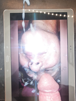 Ancora tanta sborra sulla fica di Ami