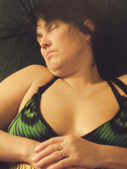 Angela, Naked at a Party