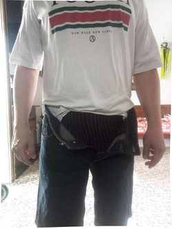 estensore anche di giorno sotto i vestiti