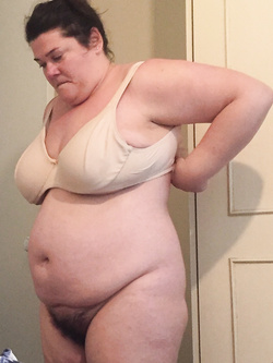 Exposed Unaware BBW Wife Sal Taking Off Bra And Panties