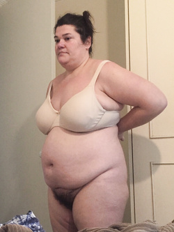 Exposed Unaware BBW Wife Sal Taking Off Bra And Panties