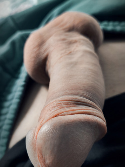 big beautiful white cock