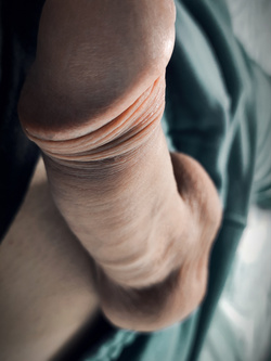 big beautiful white cock