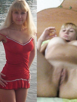 Beautiful wife Ksenia