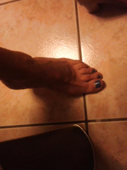 i piedini di mia moglie DIANA