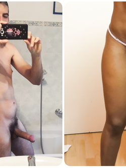 nicola costantini e rosa nera completamente nudi