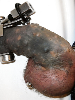 cazzo pene chiuso a chiave in castità