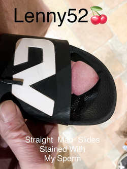 Lenny52 masturbazione discreta, sperma che cola nelle scarpe