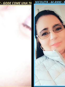 NICOLETA - MILANO - PORCELLA ESIBIZIONISTA