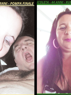 NICOLETA - MILANO - PORCELLA ESIBIZIONISTA